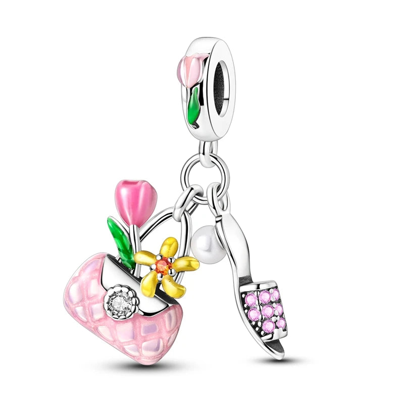 Charm Silver Gift ᵘⁿⁱᵛᵉʳˢᵃˡ ᶜᵒᵐᵖᵃᵗⁱᵇⁱˡⁱᵗʸ