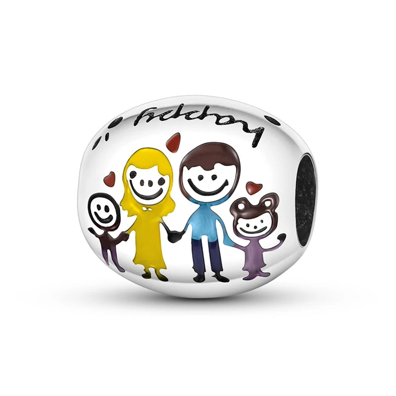 Charm Silver Gift ᵘⁿⁱᵛᵉʳˢᵃˡ ᶜᵒᵐᵖᵃᵗⁱᵇⁱˡⁱᵗʸ