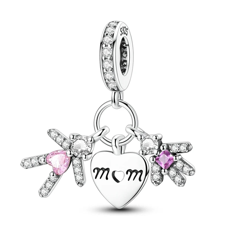 Charm Silver Gift ᵘⁿⁱᵛᵉʳˢᵃˡ ᶜᵒᵐᵖᵃᵗⁱᵇⁱˡⁱᵗʸ