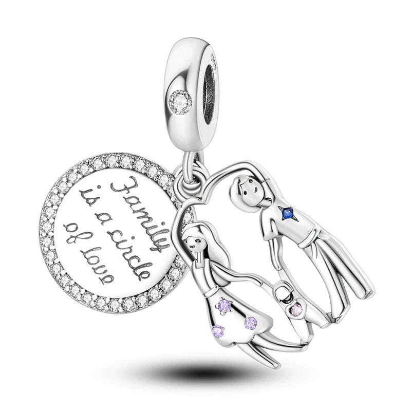 Charm Silver Gift ᵘⁿⁱᵛᵉʳˢᵃˡ ᶜᵒᵐᵖᵃᵗⁱᵇⁱˡⁱᵗʸ