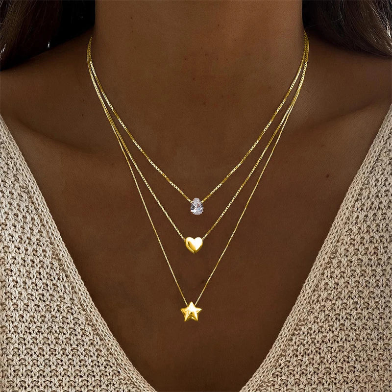 3 Necklace Pendant Charm